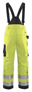 Highvis talvihousut henkseleillä huomio, Blåkläder 4