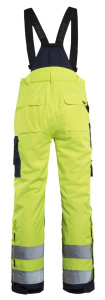 Naisten highvis talvihousut henkseleillä huomio 3