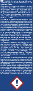 SILIKONI NEUTRAALI KIRKAS 280ML 2