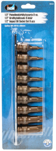 TÄHTIHYLSYSARJA XZN 1/2" M4-M18 9-OS. 2