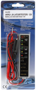 AKKUTESTERI/LATURITESTERI 12V MAGNEETILLA 2