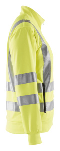 Naisten highvis college vetoketjulla Huomio keltainen, Blåkläder 2