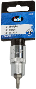 TORX KÄRKIHYLSY 1/2" S2 T25 2