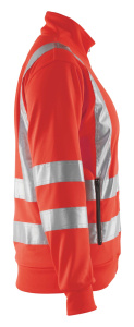 Naisten highvis college vetoketjulla Huomio punainen, Blåkläder 2