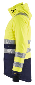 Naisten highvis talviparka huomio 13