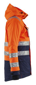 Naisten highvis talviparka huomio 7