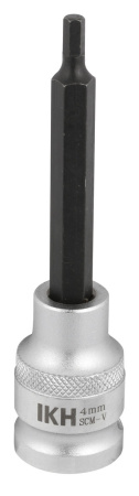 KUUSIOKOLOKÄRKIHYLSY 1/2" 4MM 100MM