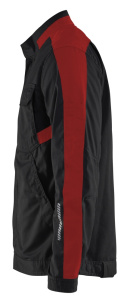 Takki Stretch Musta/Punainen, Blåkläder 4