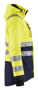Naisten highvis talviparka huomio 11