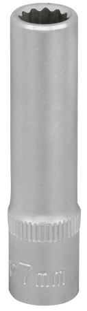 HYLSY 1/4" 12-KULMA M 7 PITKÄ (50MM)