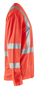Highvis paita, UV-suojattu Huomio punainen, Blåkläder 2
