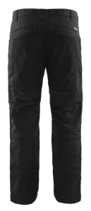 Housut Stretch Musta, Blåkläder 7