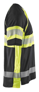 Highvis t-paita Musta/Huomio keltainen, Blåkläder 5