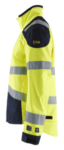 Multinorm takki luontainen palosuojaus Huomio keltainen/Mariininsininen, Blåkläder 5
