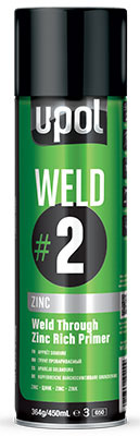 HITSATTAVA POHJAMAALI WELD#2 ZINC 450ML