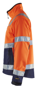 Highvis softshelltakki huomio, Blåkläder 9