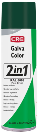 CRC GALVACOLOR RAL6005 sammaleen vihreä sinkkimaali, 500ml