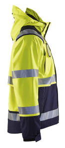 Highvis kuoritakki Huomio keltainen/Mariininsininen, Blåkläder 2