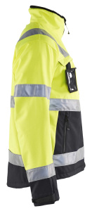 Highvis softshelltakki huomio, Blåkläder 3