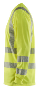 Highvis pitkähihainen t-paita Huomio keltainen, Blåkläder 4