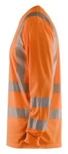 Highvis pitkähihainen t-paita Huomio oranssi, Blåkläder 4