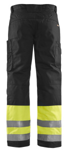 Highvis talvihousut Huomio keltainen/Musta, Blåkläder 3