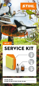 Servicekit 41, FS 240,260,360,410 Ja 460, Stihl 3