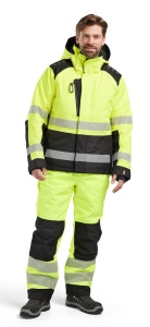 Highvis talvitakki Huomio keltainen/Musta, Blåkläder 5