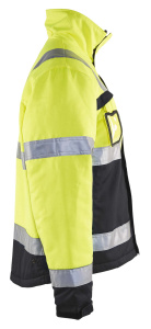 Highvis talvitakki Huomio keltainen/Musta, Blåkläder 2