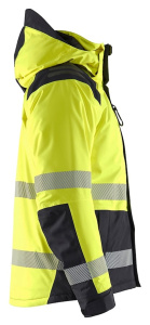Highvis talvitakki Huomio keltainen/Musta, Blåkläder 4