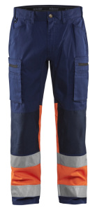 Highvis housut stretch huomio, Blåkläder 6