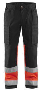 Highvis housut stretch huomio, Blåkläder 23