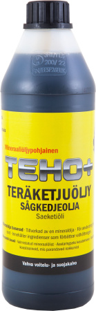TEHO+ TERÄKETJUÖLJY 1L (ME12)