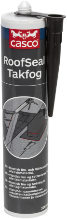 KATTOTIIVISTEMASSA 300ML MUSTA ROOFSEAL CASCO