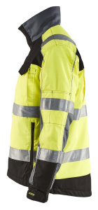 Highvis talvitakki Huomio keltainen/Musta, Blåkläder 4