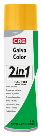 CRC GALVACOLOR RAL1004 keltainen sinkkimaali, 500ml 1030359