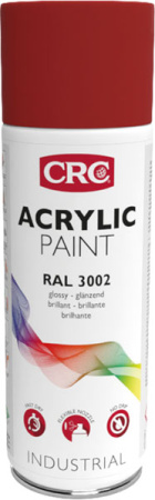 CRC ACRYLIC RAL 3002 CARMINE RED  520/0.4L