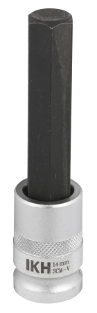 KUUSIOKOLOKÄRKIHYLSY 1/2" 14MM 100MM