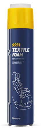MANNOL TEKSTIILIPESUAINE TEXTILE FOAM 650ML