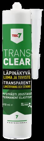 KIRKAS  LIIMA- JA TIIVISTYSMASSA 310ML TRANS