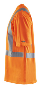 Highvis t-paita, UV-suojattu Huomio oranssi, Blåkläder 2