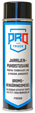 PROTRUCK JARRUJENPUHDISTUS AINE, SPRAY 500ML P12/840
