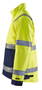 Highvis takki Huomio keltainen/Mariininsininen, Blåkläder 4