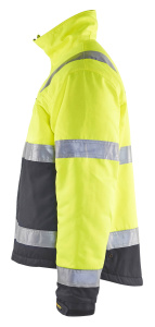 Highvis talvitakki Huomio keltainen/Musta, Blåkläder 4