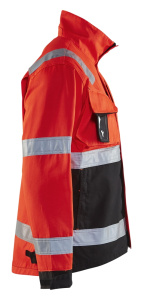 Highvis takki Huomio punainen/Musta, Blåkläder 2