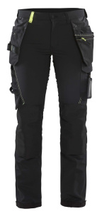 Naisten riipputaskuhousut 4-way-stretch, Blåkläder 6
