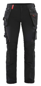 Naisten riipputaskuhousut 4-way-stretch, Blåkläder 10