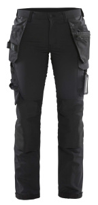 Naisten riipputaskuhousut 4-way-stretch, Blåkläder 2