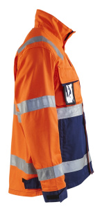 Highvis takki Huomio oranssi/Mariininsininen, Blåkläder 2