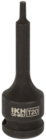PAINEILMAKÄRKIHYLSY 1/2" T20 78MM